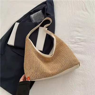 کیف رافیا سفید